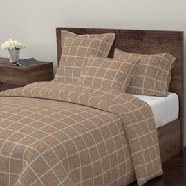 Brown Pattern Duvet Cover Gingezel Roostery.jpeg