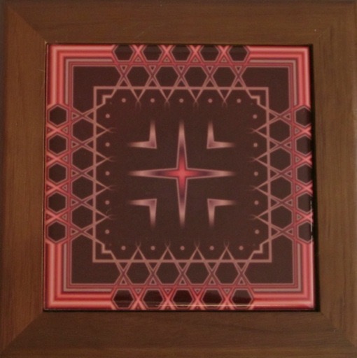 Wine chocolate tile trivet by gingezel at zazzle